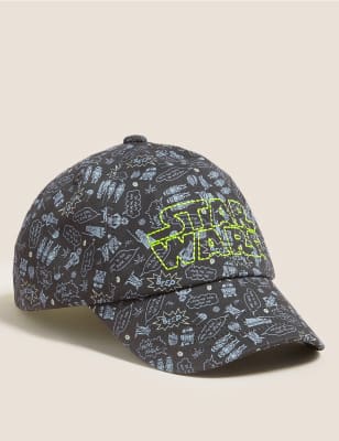 Casquette de baseball enfant 100 % coton à motif Star Wars™ (du 6 au 13 ans) - Black C