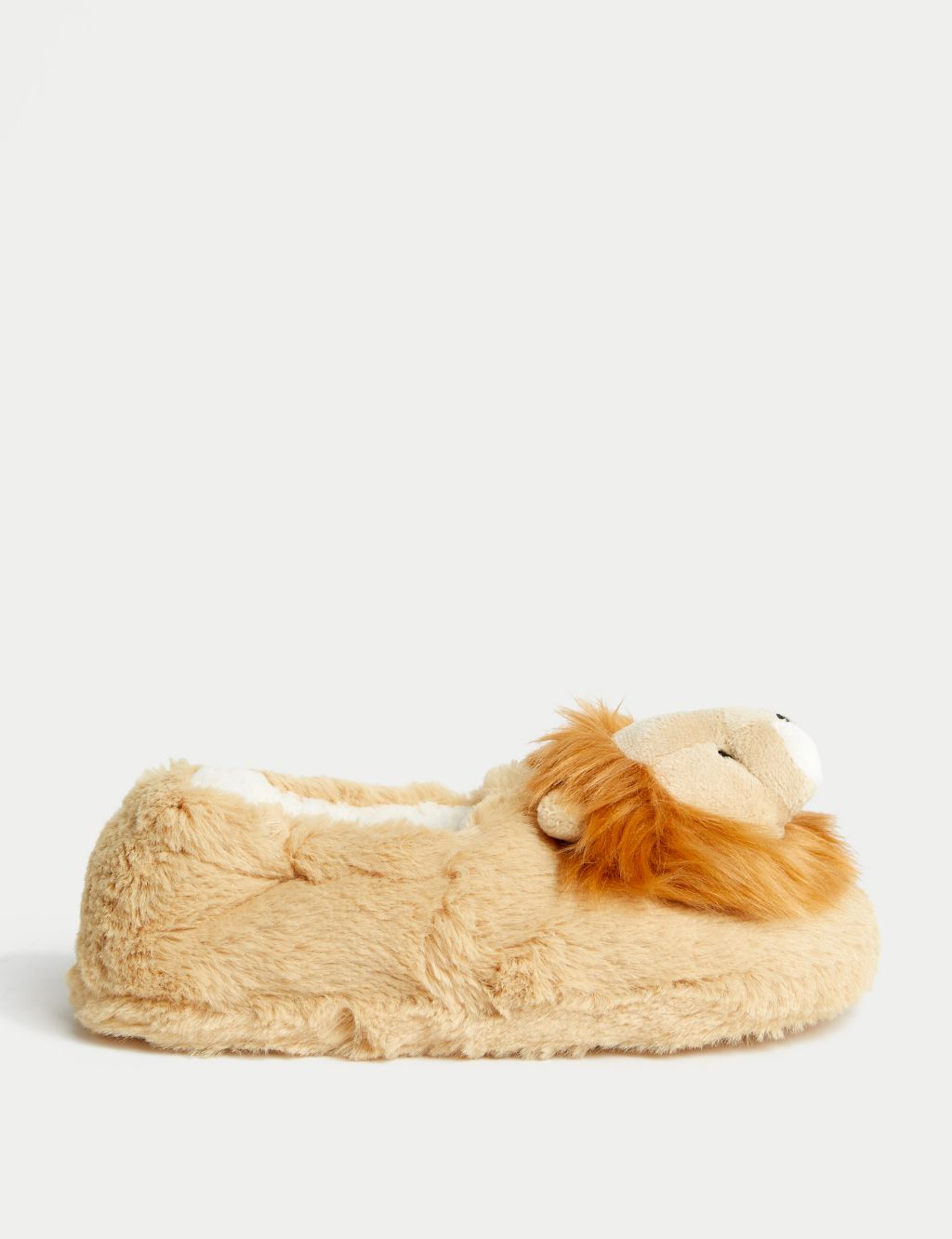 Kids' Faux Fur Lion Slippers (4 Small - 7 Large) image 1