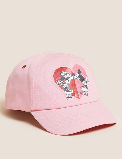 Kids' Pure Cotton Minnie Mouse™ Cap (1-6 Yrs)
