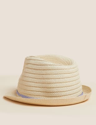 

Girls Kids' Daisy Sun Hat (12 Mths - 13 Yrs) - Natural Mix, Natural Mix