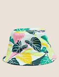 Kids' Pure Cotton Tropical Print Sun Hat (12 Mths- 13 Yrs)