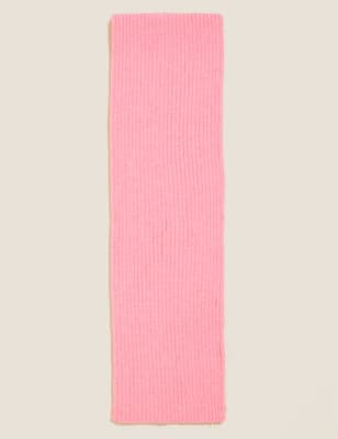 

Unisex,Boys,Girls M&S Collection Kids' Plain Scarf (12 Mths - 13 Yrs) - Pink, Pink