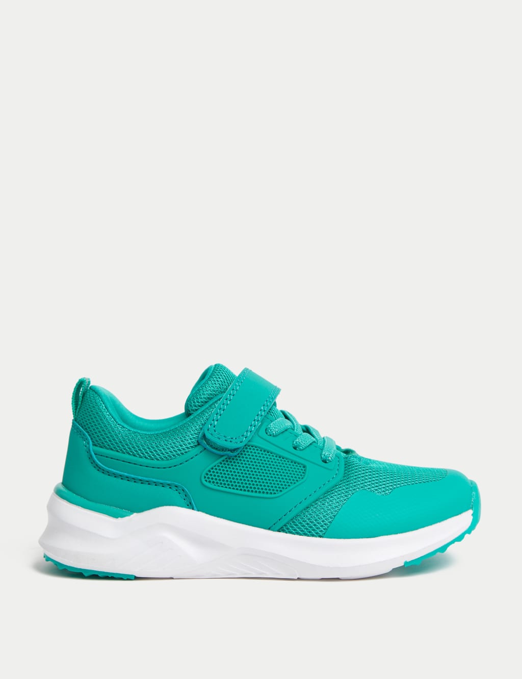 Girls green store trainers