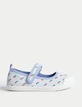 Kids' Canvas Riptape Trainers (4 Small - 2 Large)
