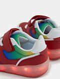 Kids' Light Up Riptape Trainers (4 Small - 2 Large)