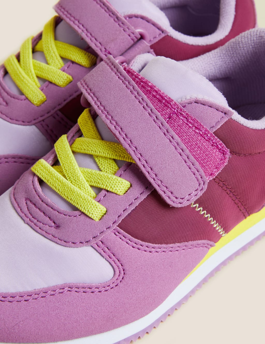 Kids' Freshfeet™ Riptape Trainers (4 Small - 13 Small) image 2