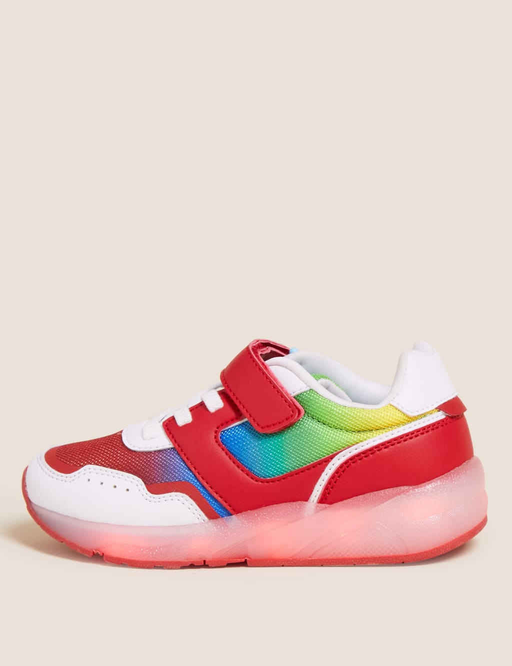 Kids' Freshfeet™ Riptape Light-up Trainers (4 Small - 13 Small) image 5