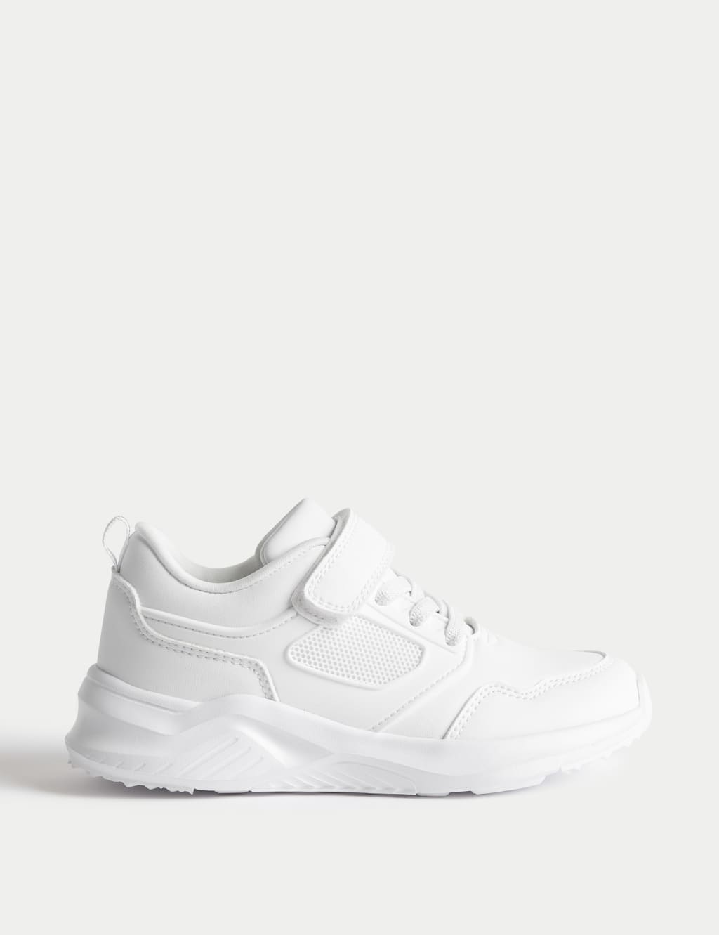 Girls plain white trainers shop