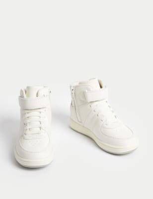 Kids' Freshfeet™ Riptape High Top Trainers (4 Small - 13 Small)