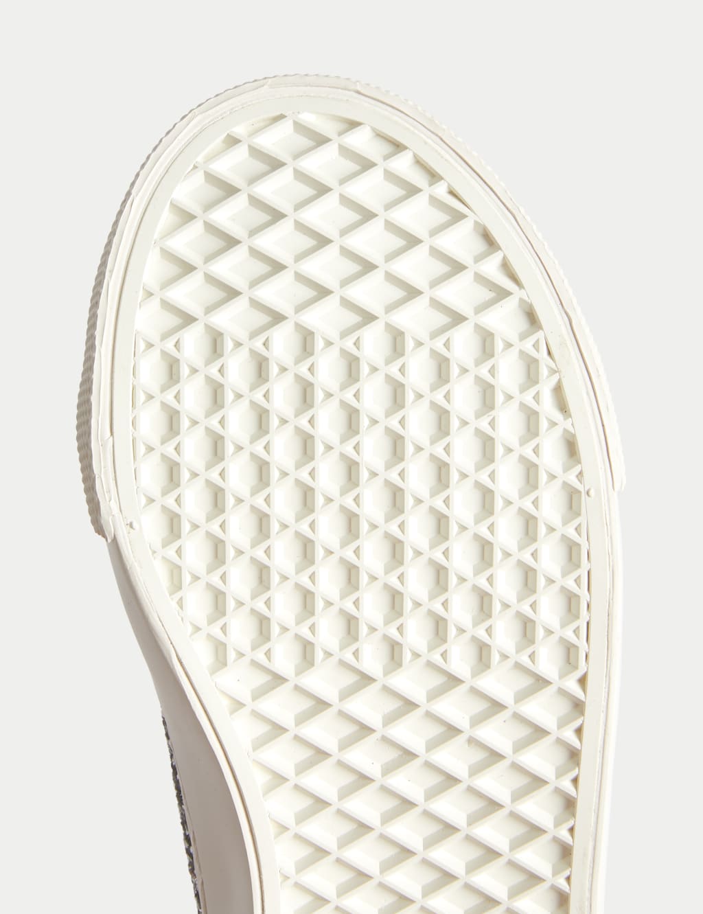 Kids' Glitter Riptape Freshfeet™ Trainers 4 Small - 13 Small) image 4