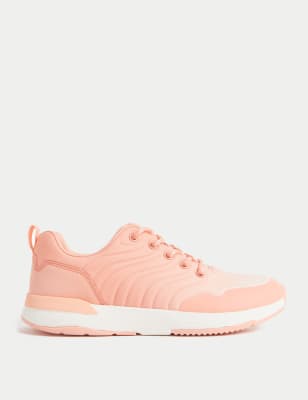

Girls M&S Collection Kids' Freshfeet™ Trainers (13 Small - 6 Large) - Coral, Coral
