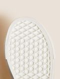 Zapatillas deportivas infantiles altas Freshfeet™ con cremallera (5&nbsp;pequeño-7&nbsp;grande)