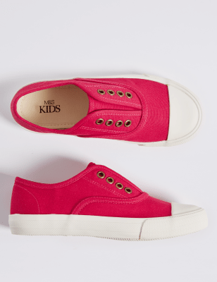 kids laceless trainers