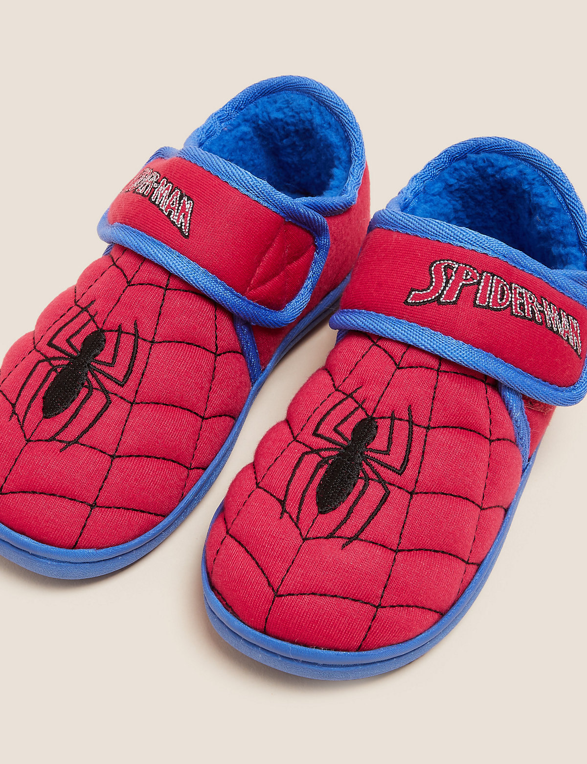 Kids' Spider-Man™ Riptape Slippers (5 Small - 12 Small)