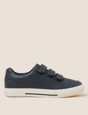 

Boys M&S Collection Kids' Freshfeet™ Riptape Trainers (13 Small - 7 Large) - Navy, Navy
