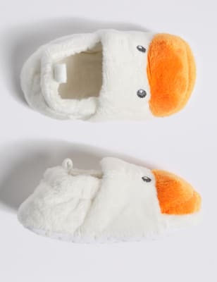 Baby 2025 duck slippers