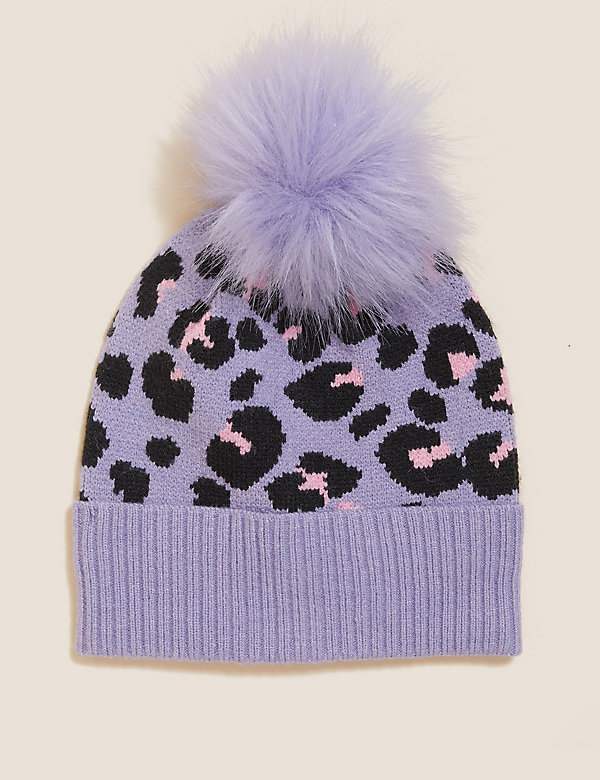 Kids' Leopard Winter Hat (12 Mths - 13 Yrs)