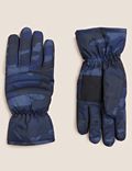 Kids' Padded Camouflage Ski Gloves (12 Mths - 13 Yrs)