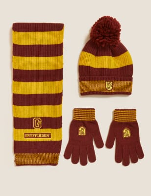 Gryffindor hat 2025 and scarf set