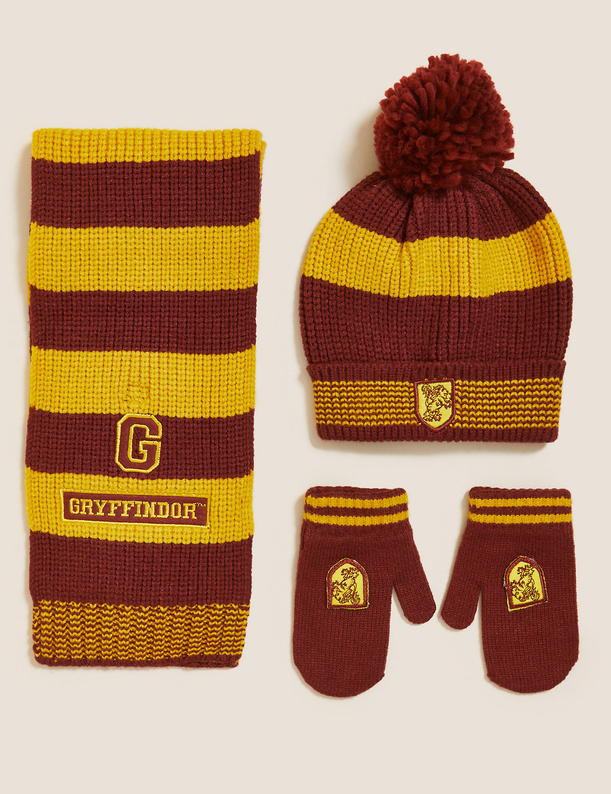 Harry Potter™ Hat, Scarf and Glove Set (1-13 Yrs)