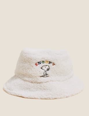 

Girls M&S Collection Kids' Borg Snoopy™ Winter Hat (6 - 13 Yrs) - Cream C, Cream C