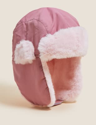 

Girls M&S Collection Kids' Plain Winter Hat (12 Mths - 13 Yrs) - Light Pink, Light Pink