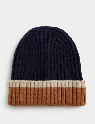Kids' Colour Block Winter Hat (1-13 Yrs)