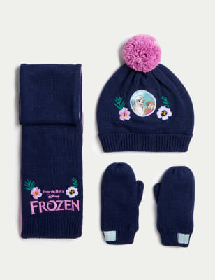 Conjunto infantil de manoplas, y gorro de Frozen™ (0-13 | ES