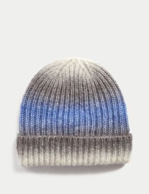 Kids' Ombre Striped Winter Hat (6-13 Yrs)