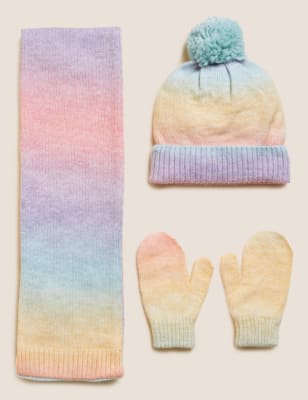 hat scarf and mittens all in one