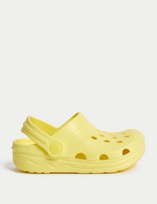 

Unisex,Boys,Girls M&S Collection Kids' Clogs (4 Small - 2 Large) - Yellow, Yellow