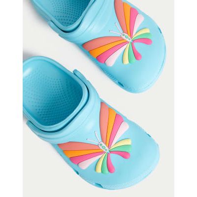 Kids' Butterfly Clogs (4 Small - 2 Large)