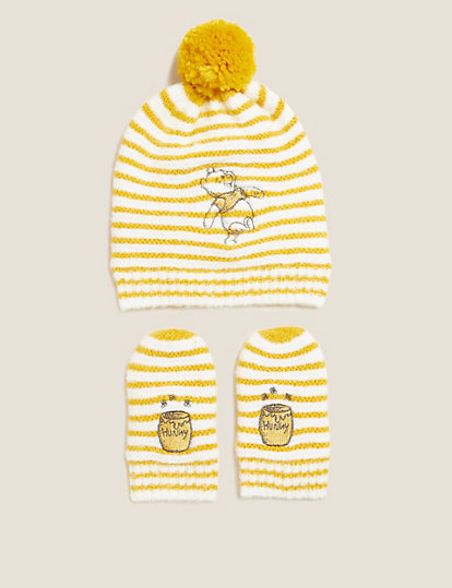 Kids' Winnie the Pooh™ Hat and Mitten Set