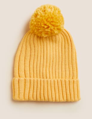 Kids' Knitted Pom Hat (1-13 Yrs)