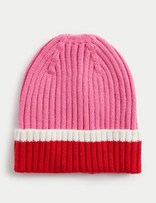 Kids' Colour Block Winter Hat (1-13 Yrs)
