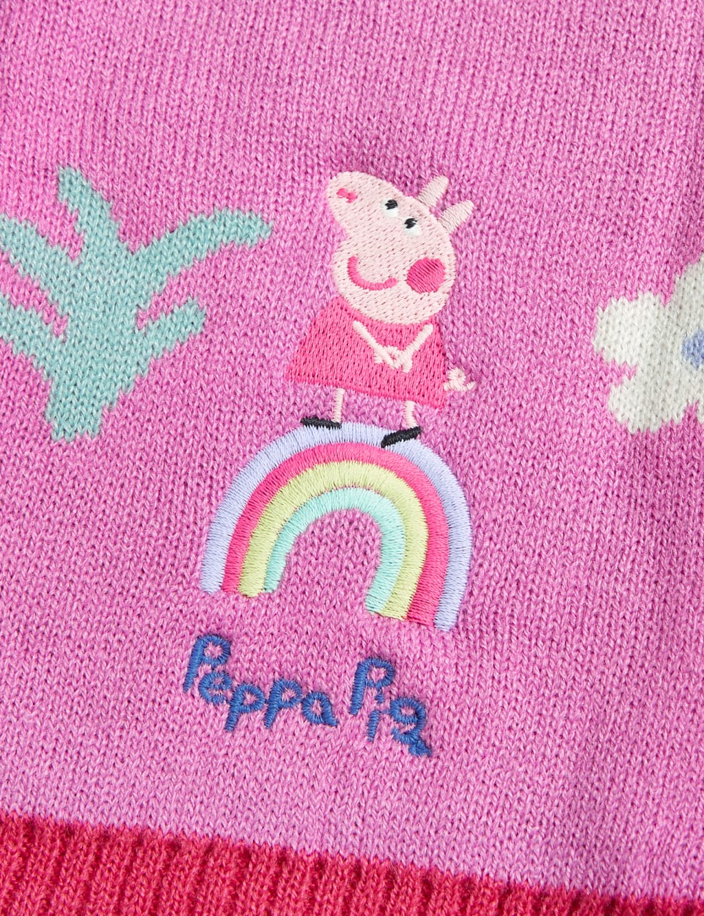Kids' Peppa Pig™ Hat, Scarf and Mitten Set (1-6 Yrs) image 2
