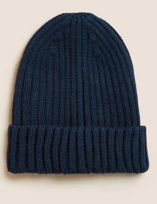 

Unisex,Boys,Girls M&S Collection Kids' Winter Hat (1 - 13 Yrs) - Navy, Navy