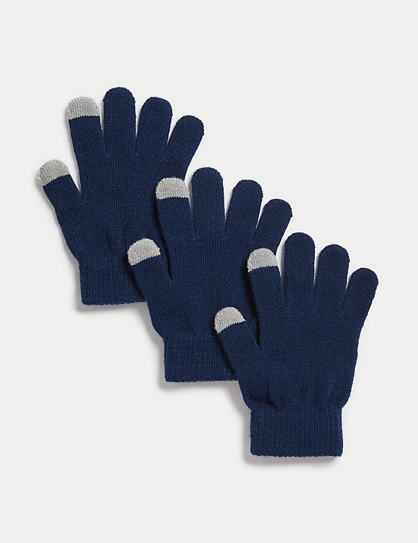 Kids' 3pk Magic Gloves - ES