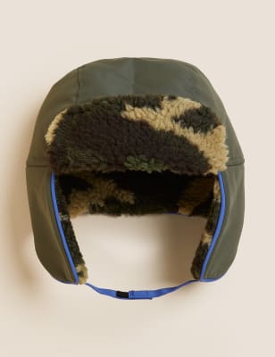 

M&S Collection Gorro infantil de cazador con forro de borreguito con Thermowarmth™ (1-13 años) - Khaki, Khaki