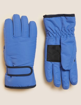 

M&S Collection Skihandschuhe für Kinder mit Thermowarmth™ und Camouflage-Muster (6-13 Jahre) - Blue, Blue