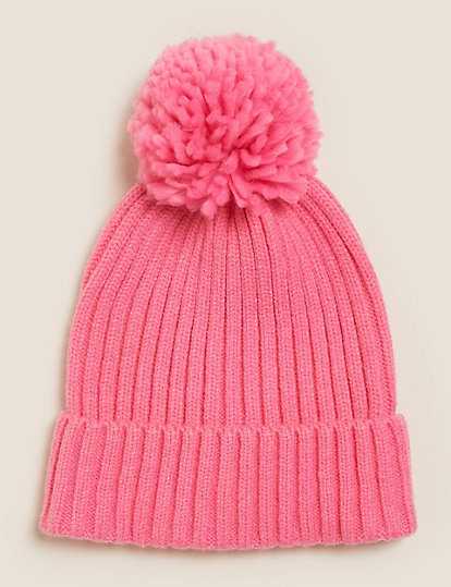 Kids' Pom Pom Winter Hat (1-13 Yrs)