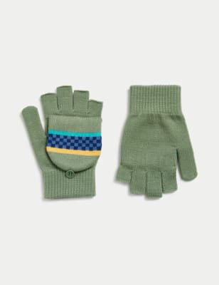 flip top gloves womens