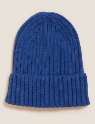 

M&S Collection Gorro de invierno infantil liso (12 meses-13 años) - Blue, Blue