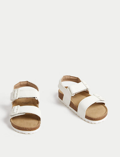 Girls White Sandals