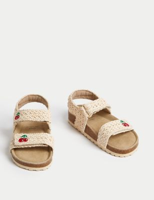 Kids' Fruit Footbed Sandals (4 Small - 2 Large)