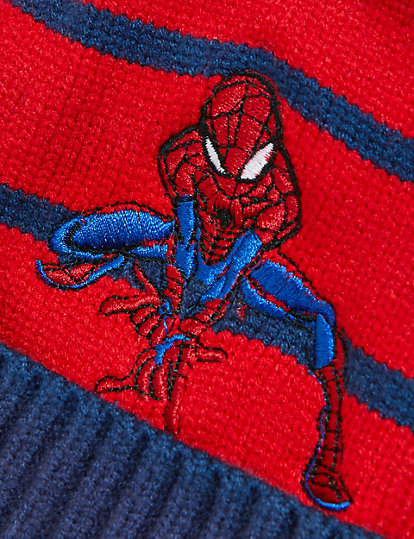 Kids' Spider-Man™ Hat, Scarf and Mitten Set (12 Mths - 6 Yrs)