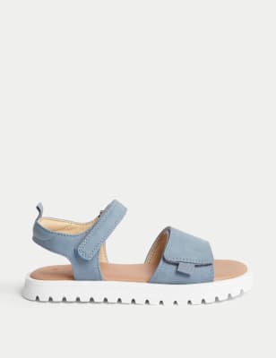 M&S Kids Riptape Sandals (4 Small - 2 Large) - 9 SSTD - Grey Mix, Grey Mix