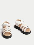 Kids' Riptape Chunky Caged Sandals (4 Small - 2 Large)
