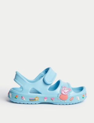 

Unisex,Boys,Girls M&S Collection Kids' Peppa Pig™ Sandals (4 Small - 13 Small) - Blue Mix, Blue Mix