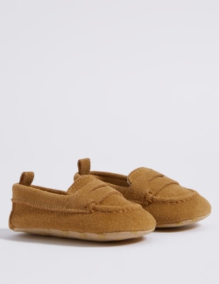 Mocassins b&eacute;b&eacute; en daim (jusqu&rsquo;au 18&nbsp;mois)